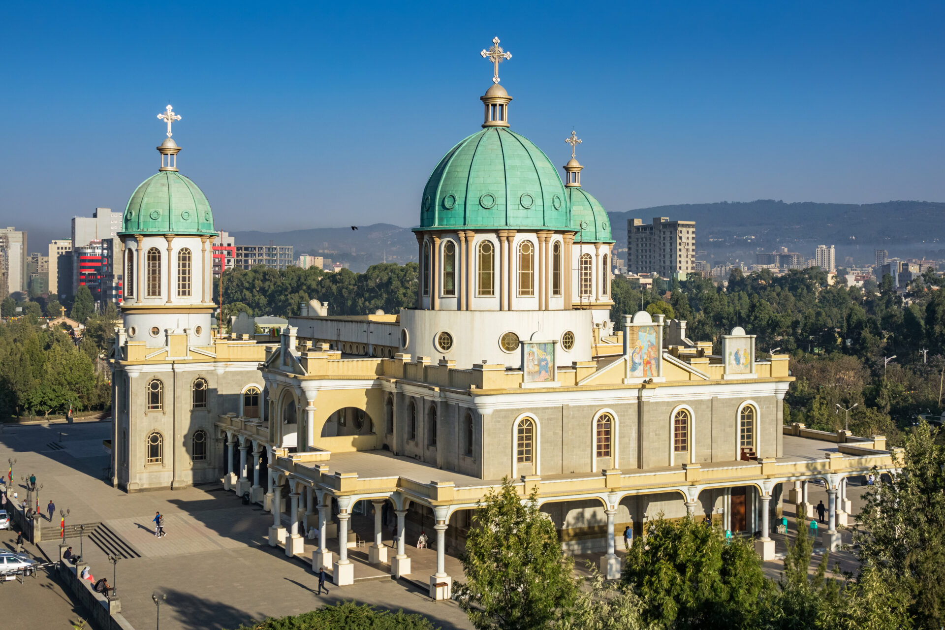 Medhane Alem Cathedral in Addis Ababa