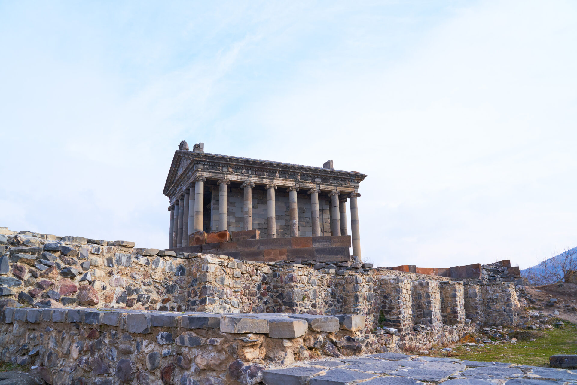 Der Tempel von Garni, vorchristlicher Tempel in Armenien