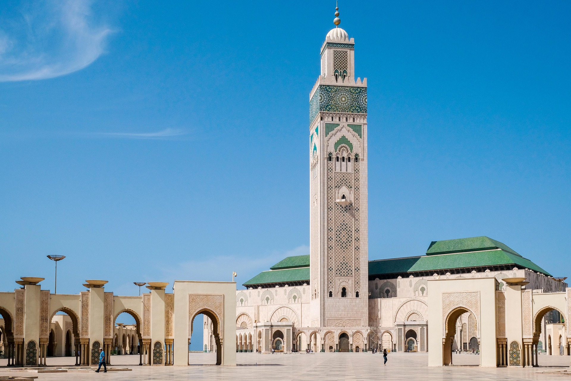 Hassan-II.-Moschee in Casablanca