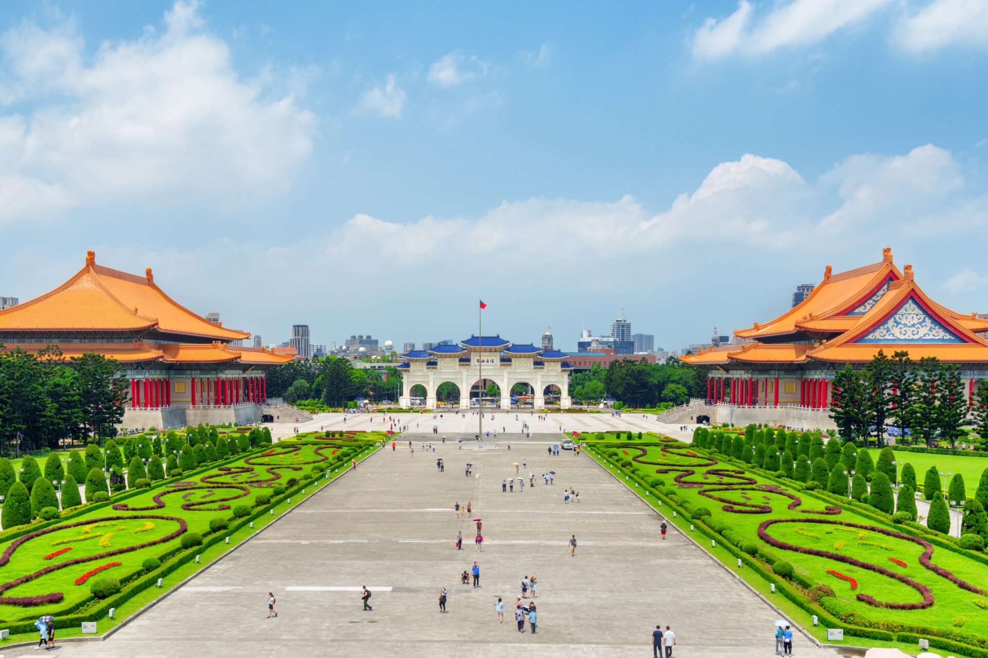 Chiang Kai Shek Memorial Hall in Taipei