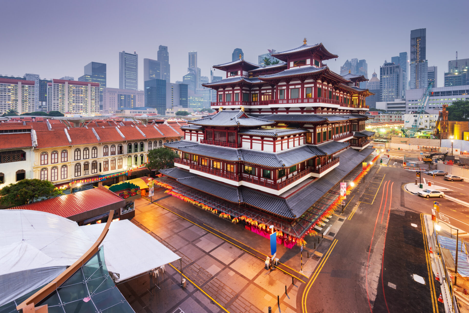 Chinatown in Singapur