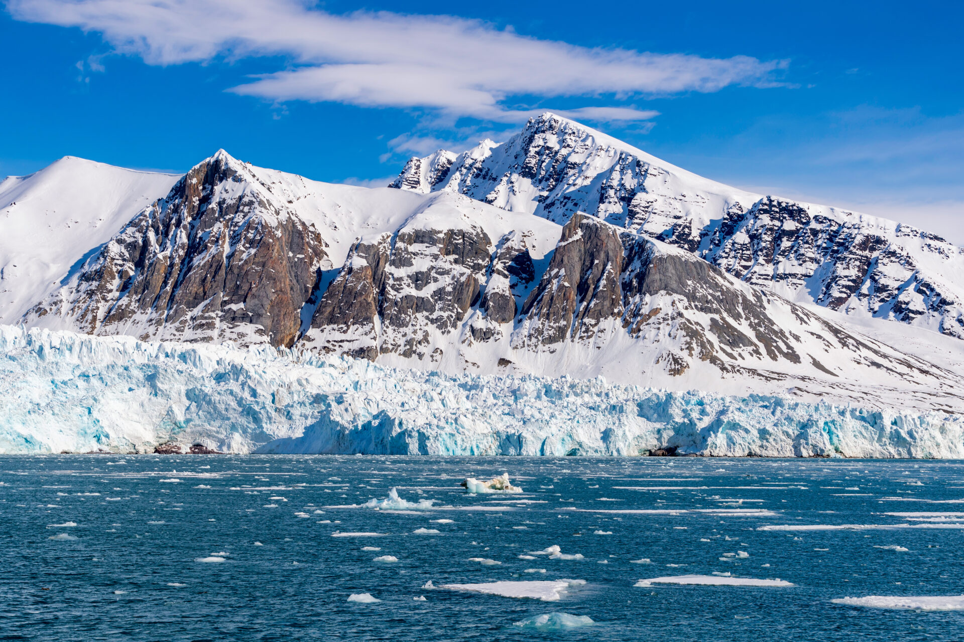 Fjorde von Svalbard