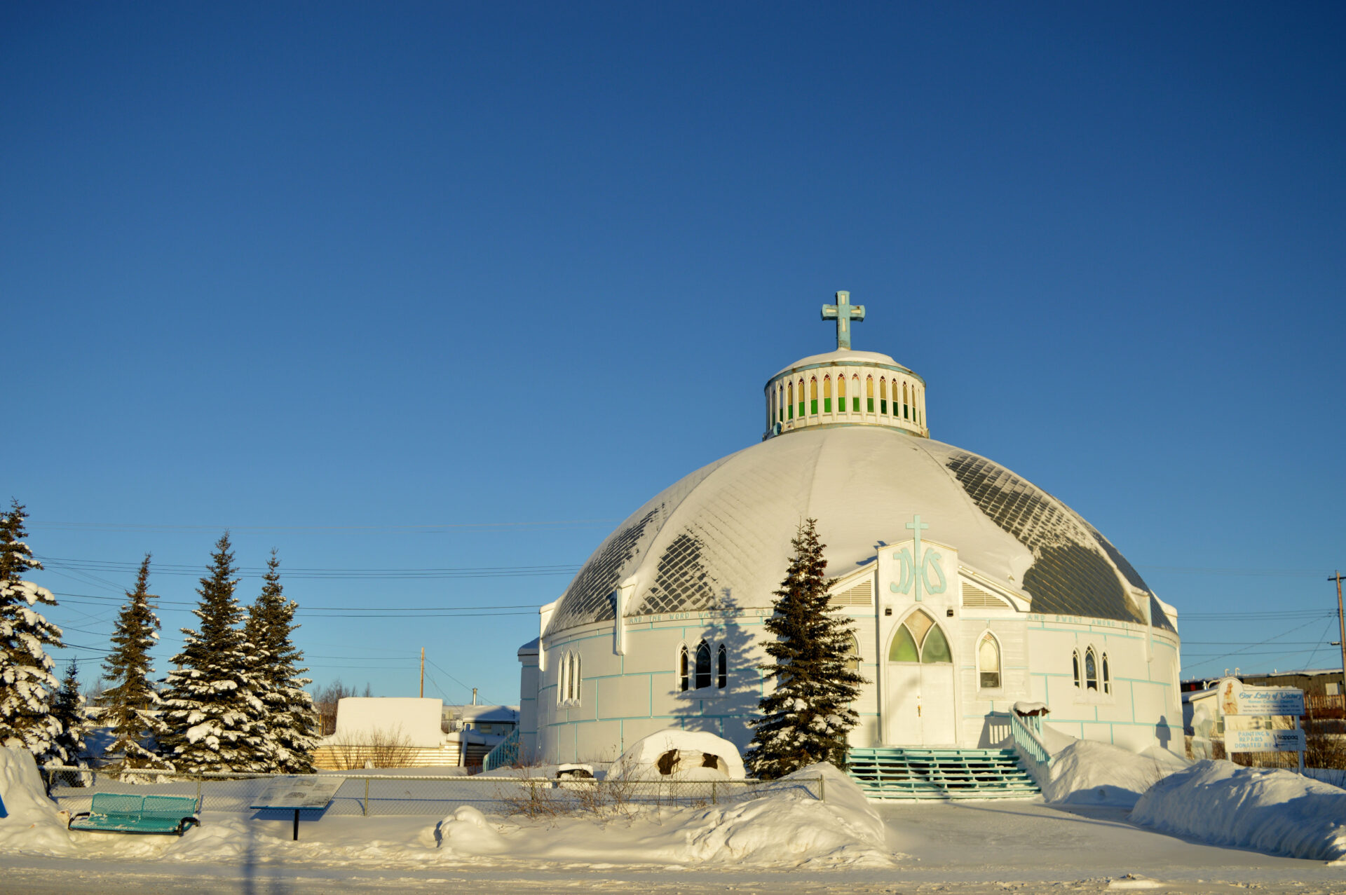 Iglu Kirche in Inuvik