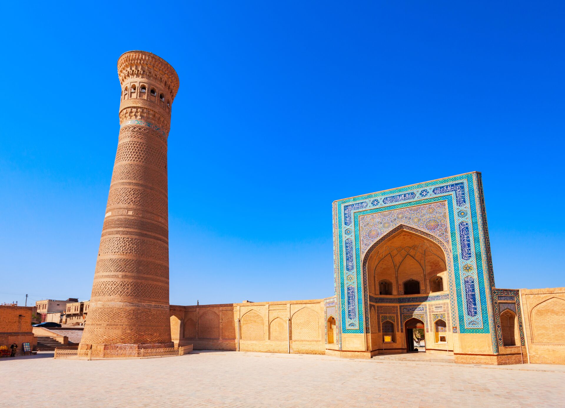 Kalon Moschee und Minarett in Buchara