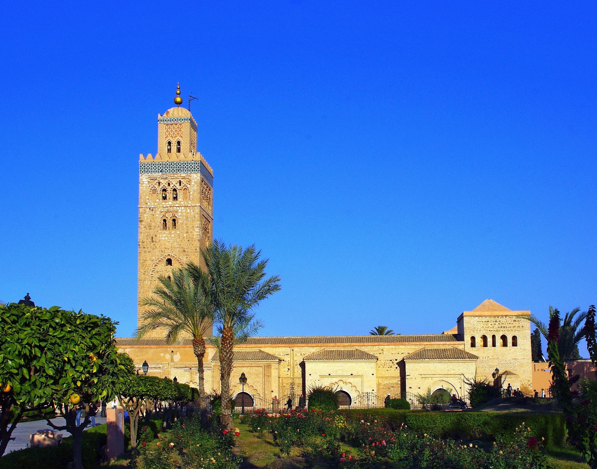 Koutoubia Moschee in Marakkesch