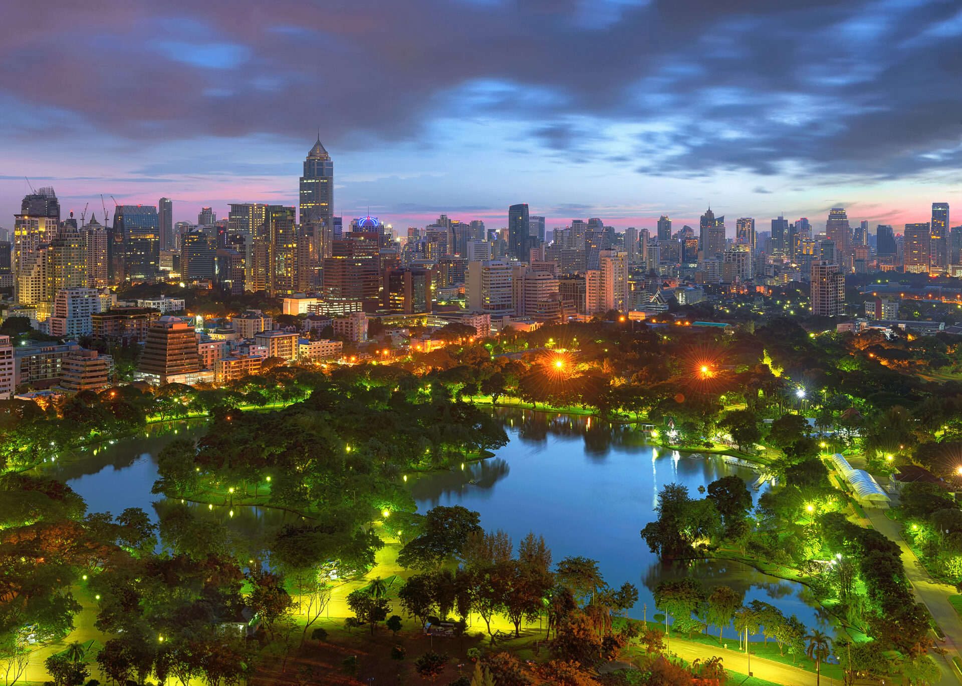 Lumpini-Park in Bangkok