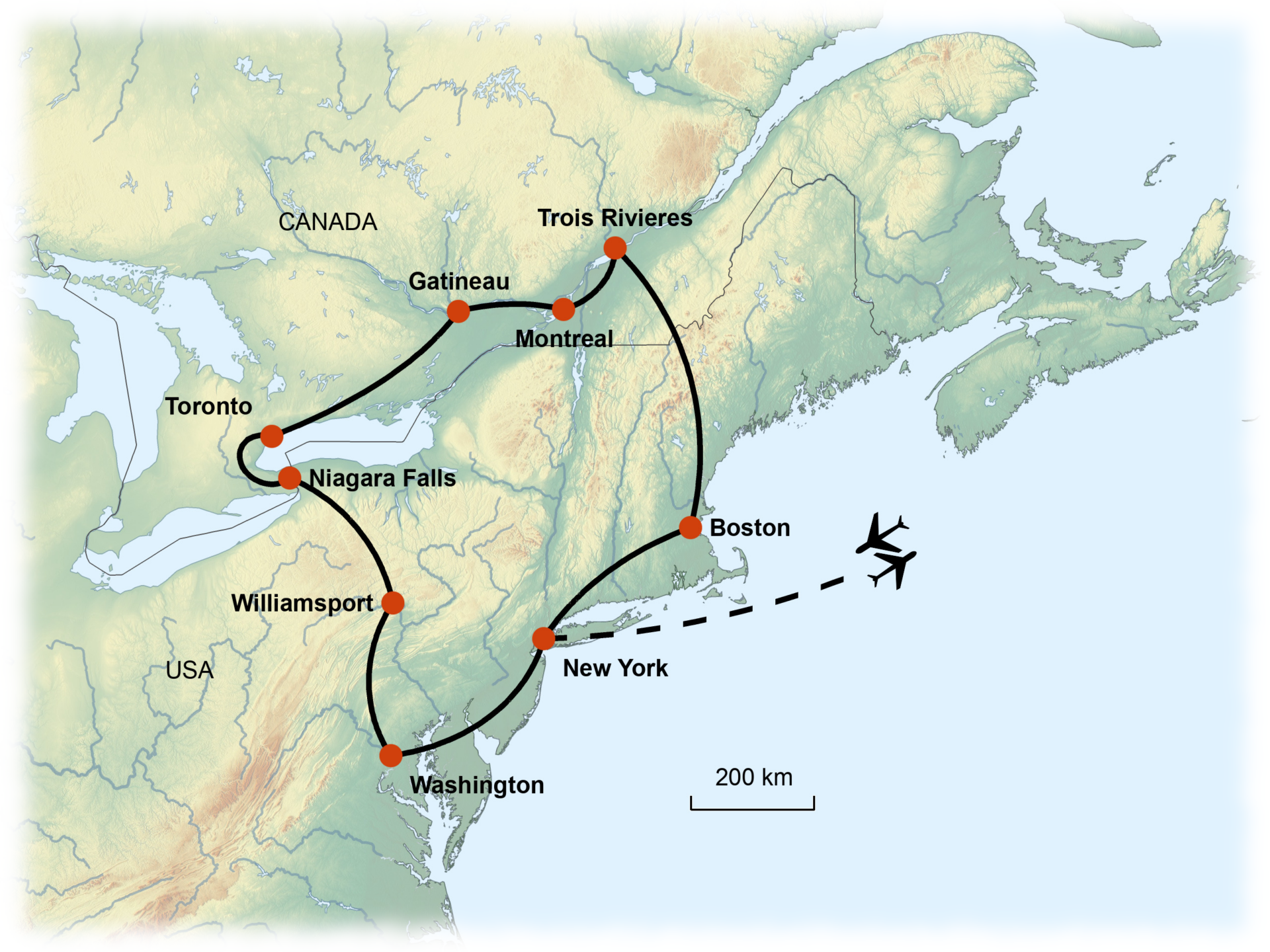 USA und Kanada „Metropolen der Ostküste“ Termine 2026