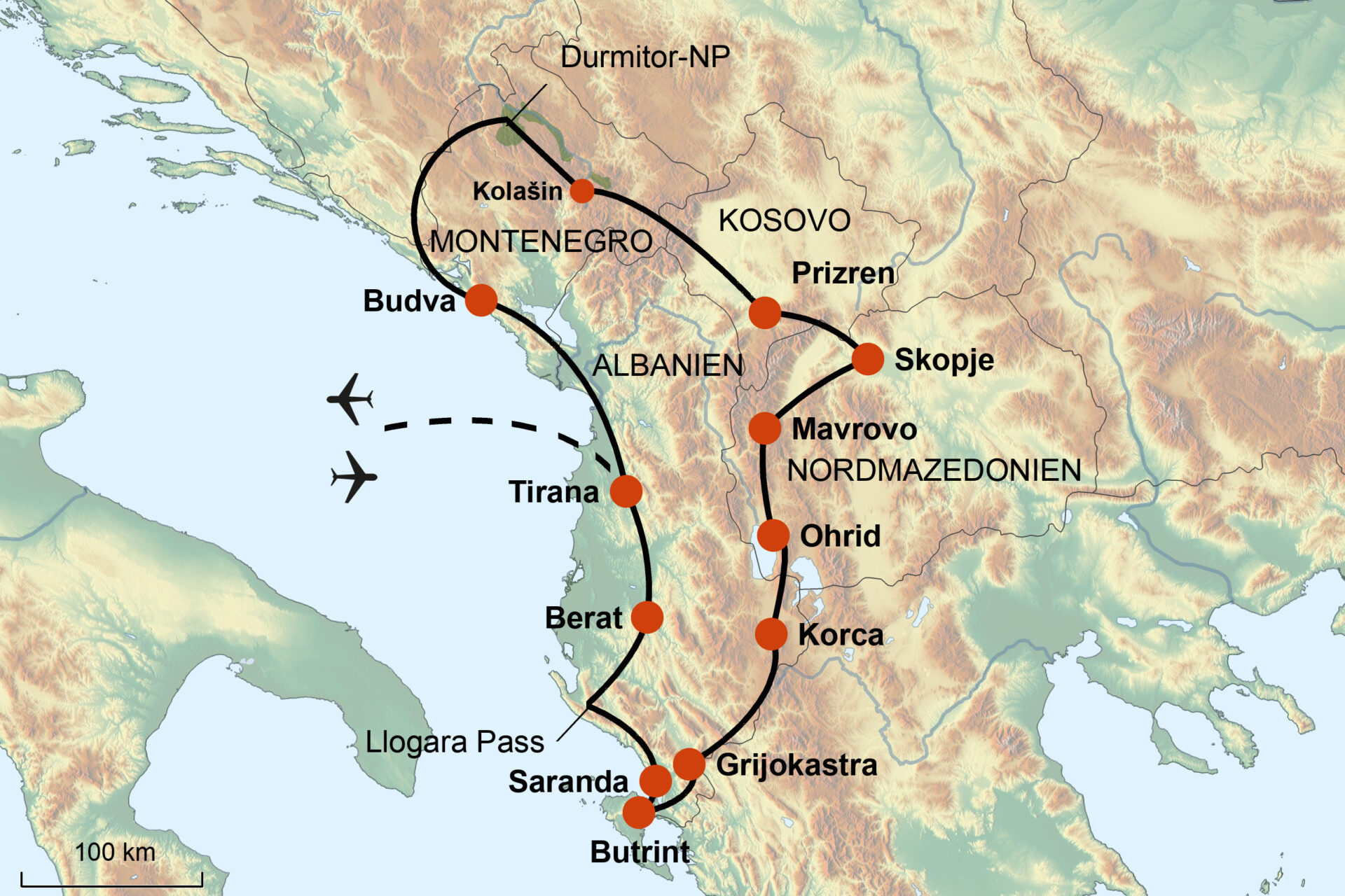 Die Juwelen des Balkans