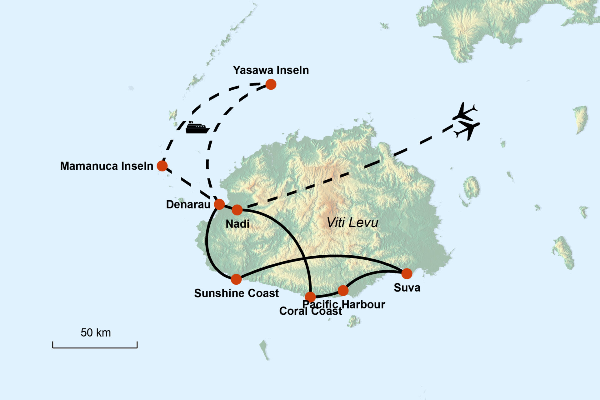 Fidschi-Inseln „Auf eigene Faust entdecken und genießen“ Termine 2026/2027