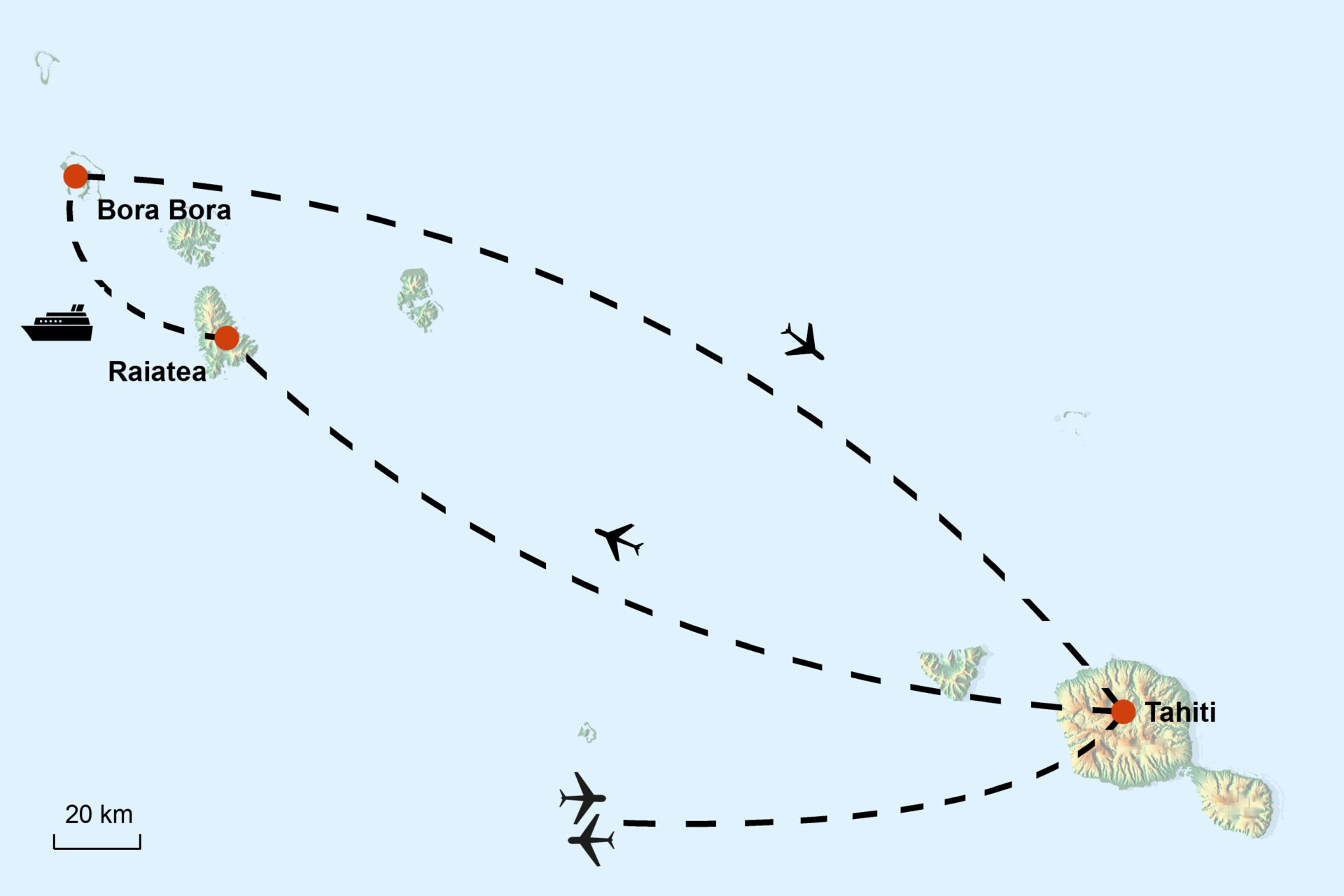 Französisch-Polynesien „Mit dem Wind durch die Südsee – Katamaranabenteuer und Auszeit auf Bora Bora“ Termine 2025 & 2026
