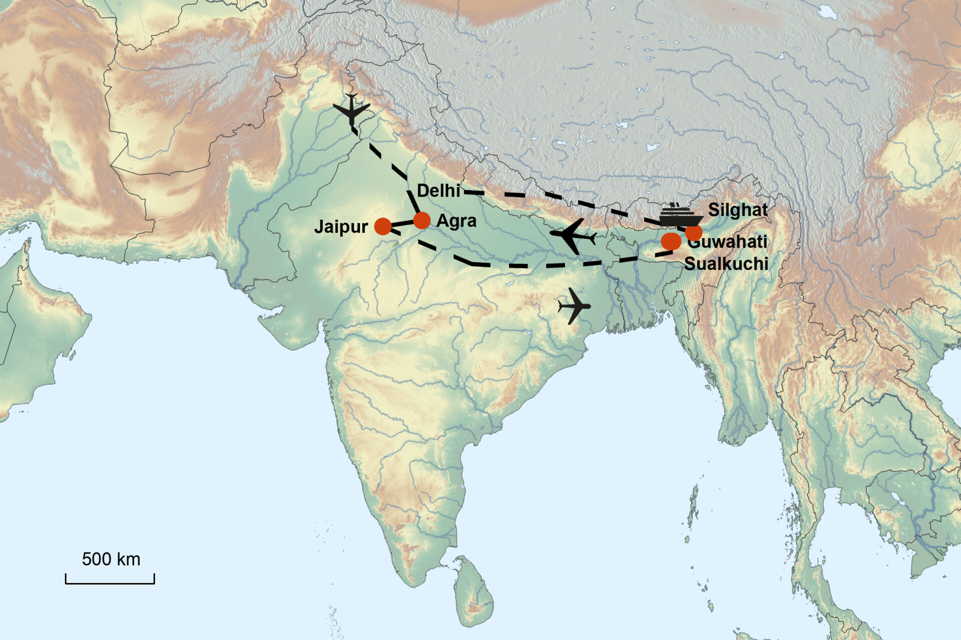 Von Palästen, Flüssen und Mythen – Indiens Seele entdecken