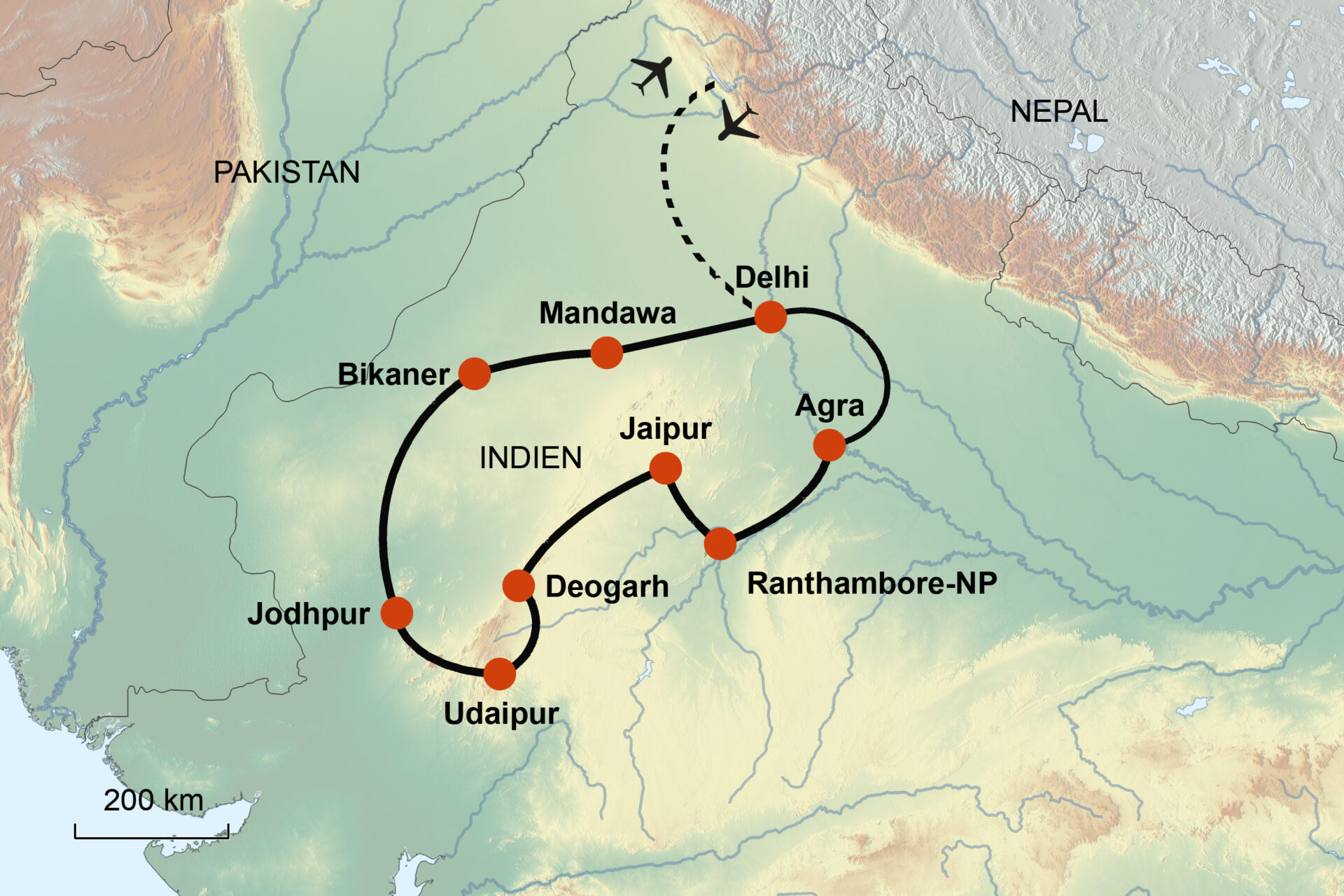 Indien – Schätze des Nordens