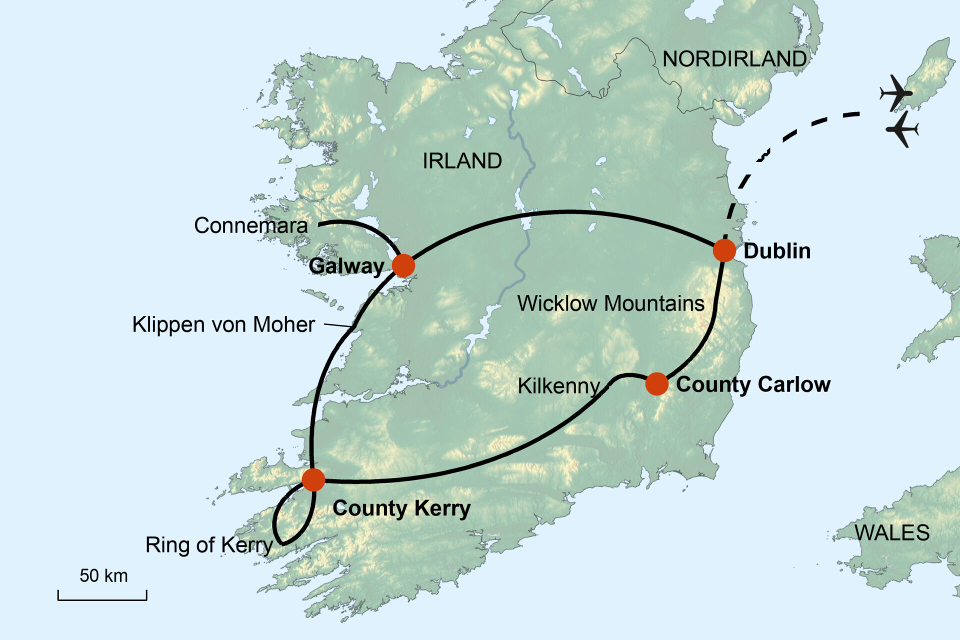 Irland „Begegnung mit der grünen Insel“ Termine 2026