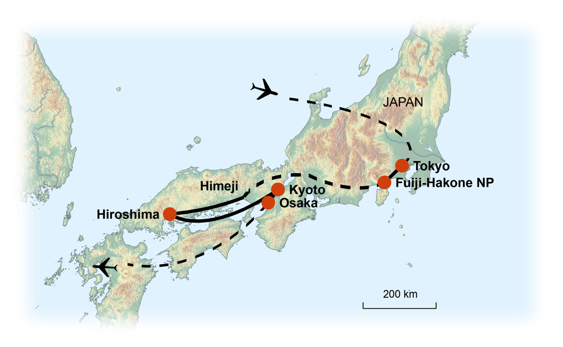 Die Höhepunkte Japans