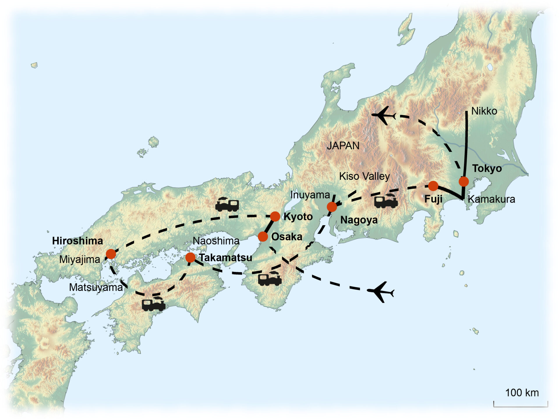 Japan „entspannt erleben“ Termine 2026