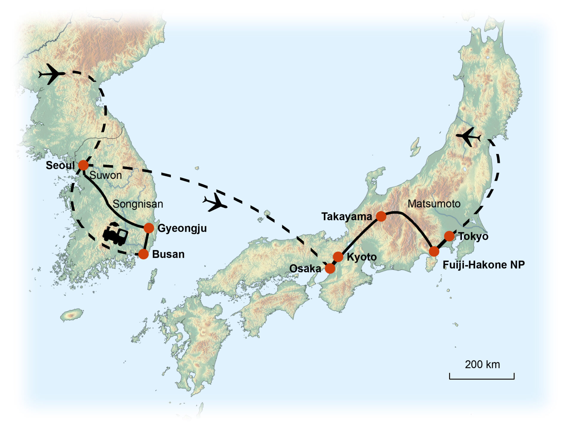 Japan & Südkorea „Ginseng“ Termine 2026