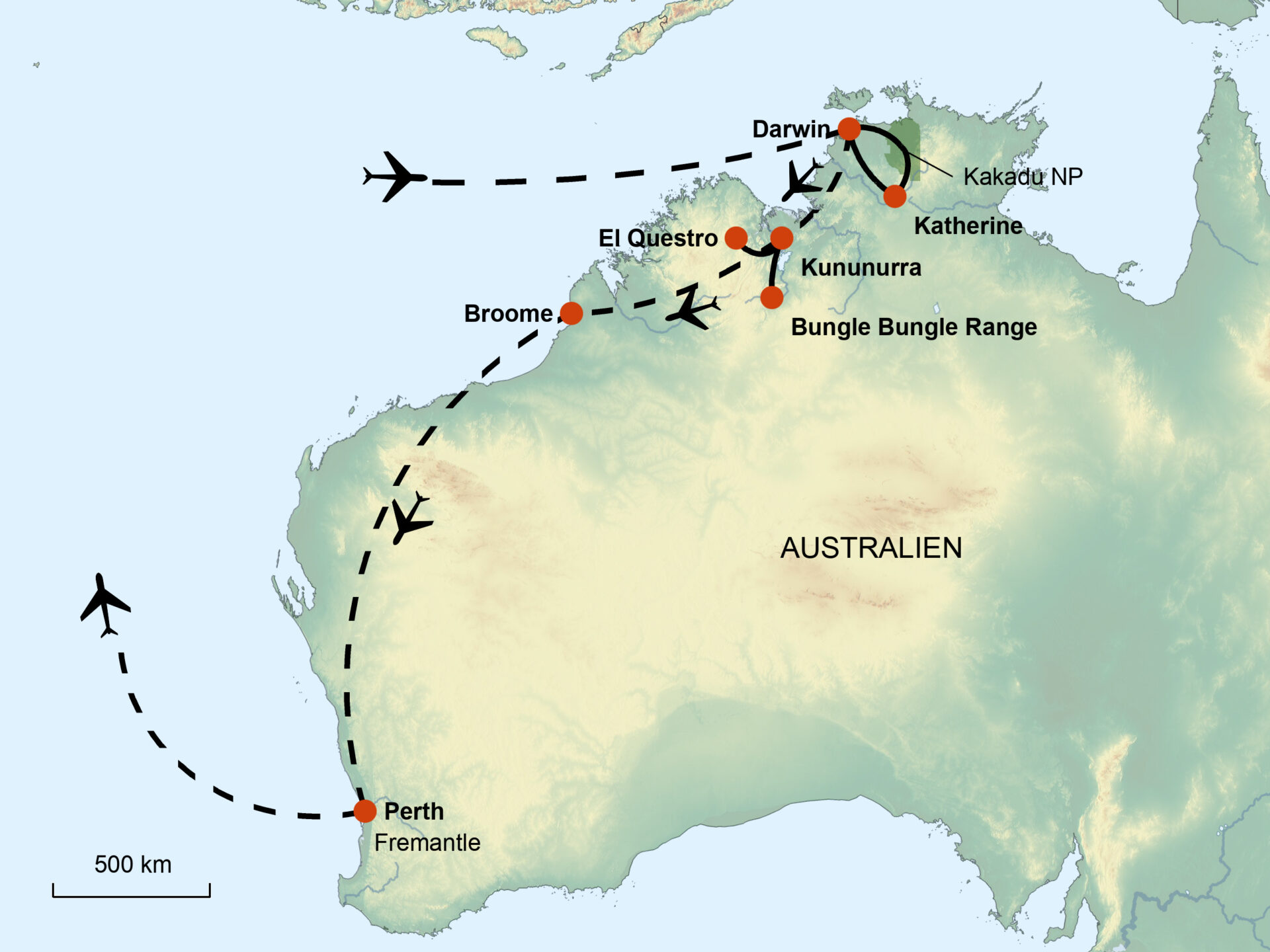 Australien „Rotes Herz und weiße Strände“ Termine 2026/2027