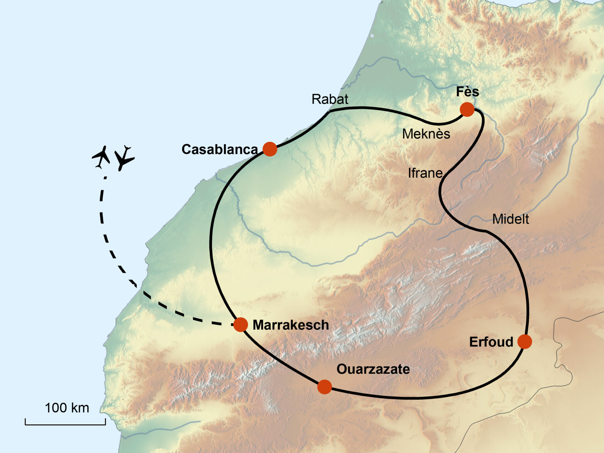 Marokko „Königsstädte & die Magie der Wüste“ Termine 2025/2026