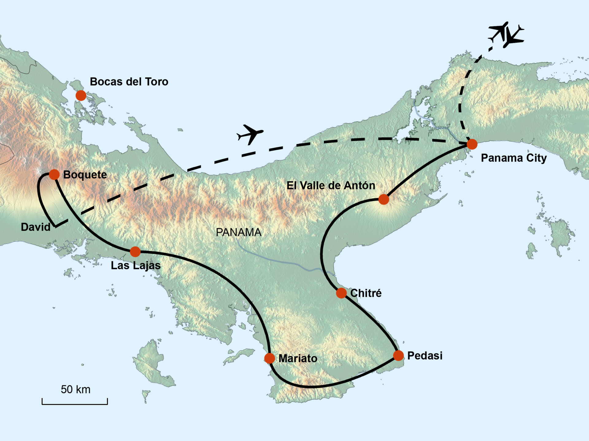 Panama „Quer durchs grüne Herz Mittelamerikas“ 2025/2026