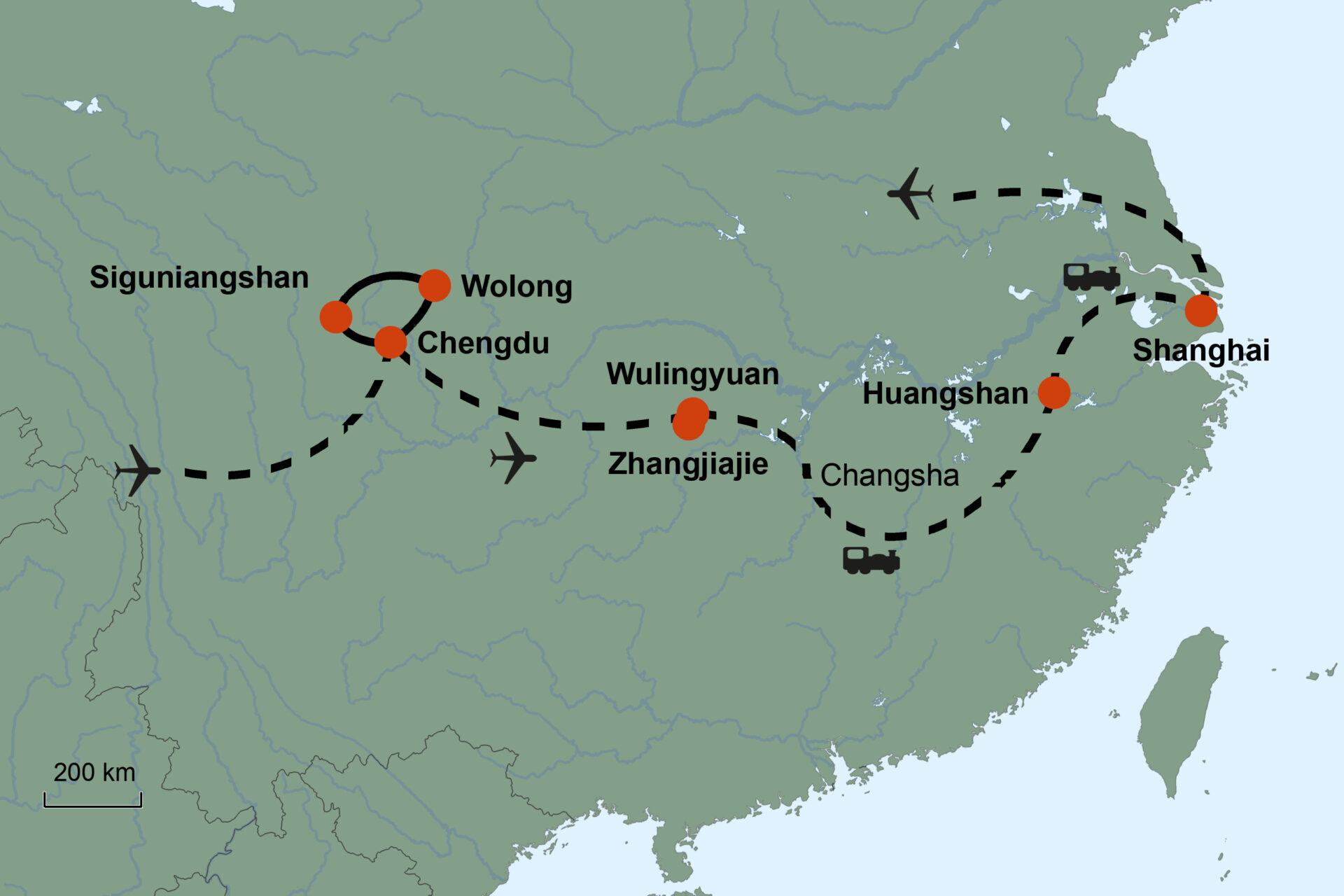 Eine Reise durch Chinas Naturwunder