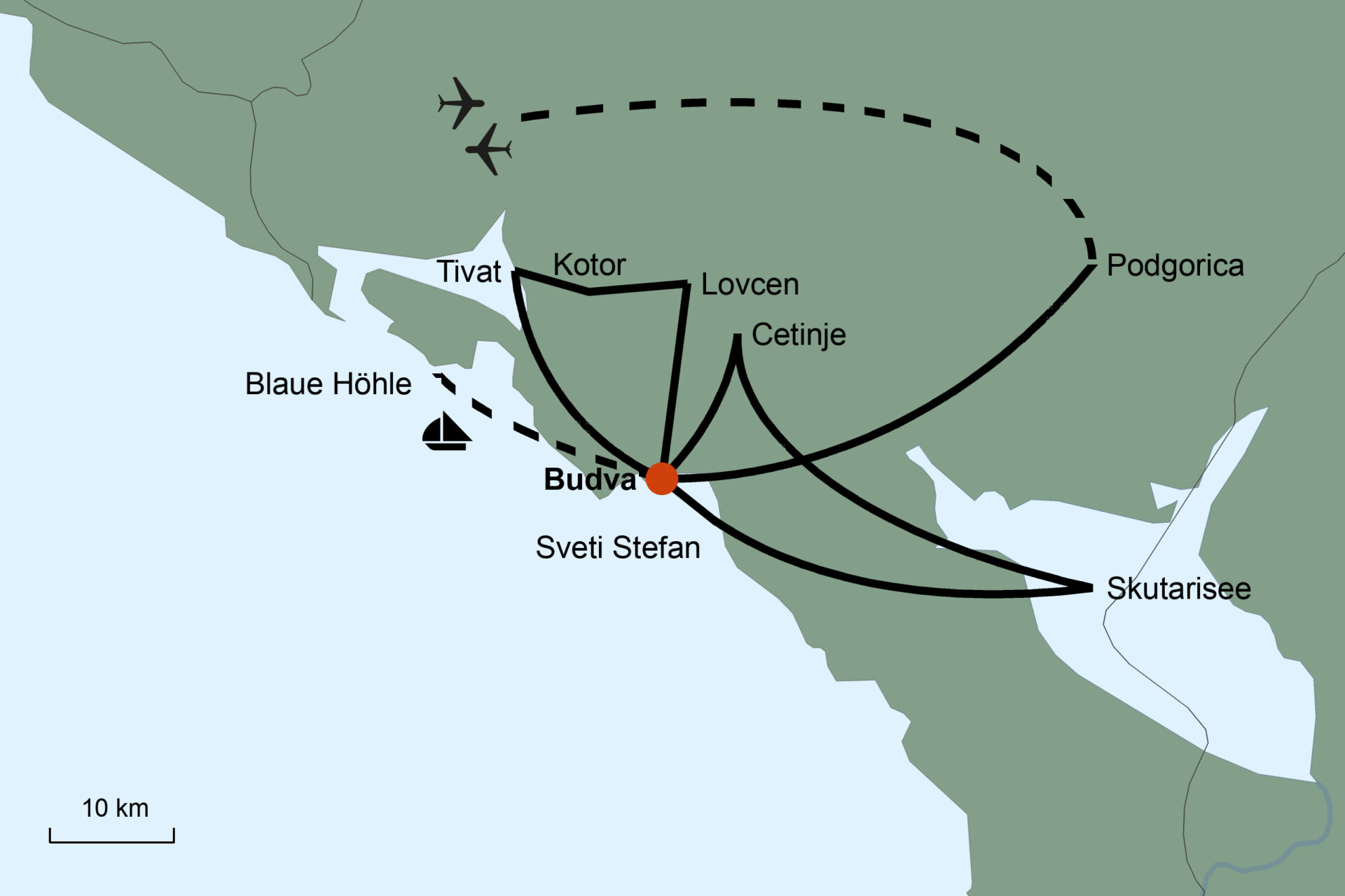 Montenegro –Wo das Meer auf Geschichte trifft
