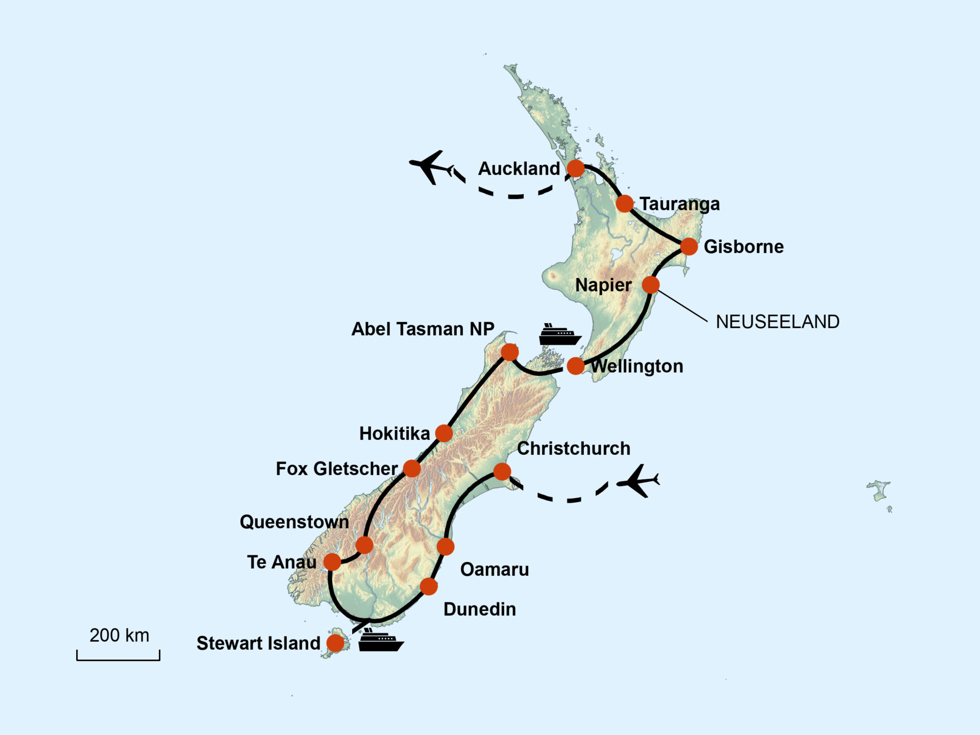 Neuseeland „Auf eigene Faust“ 2026/2027