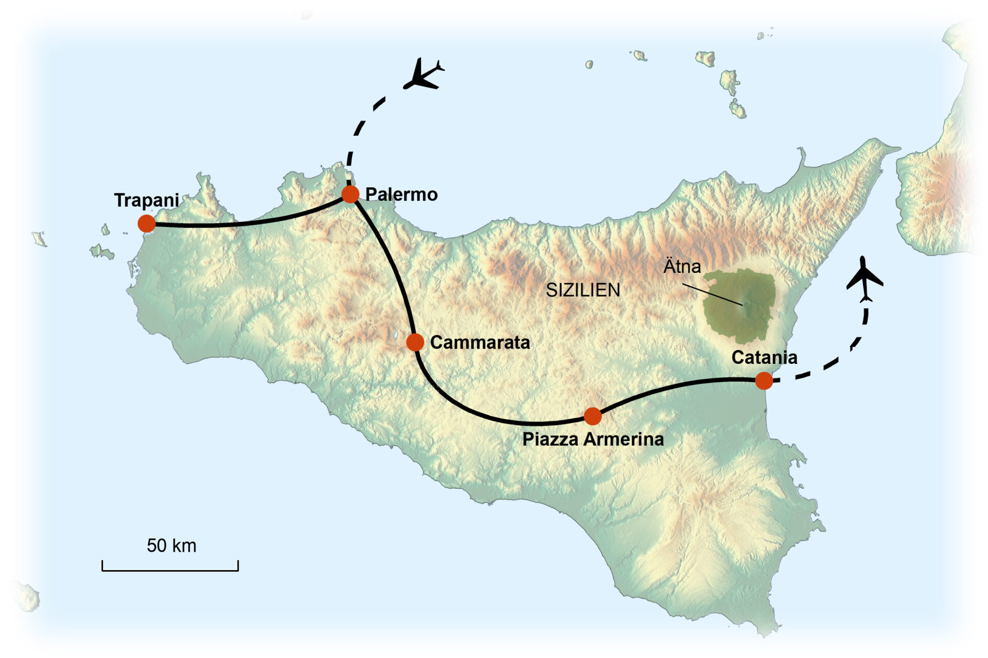 Italien „Charmantes Sizilien“ Termine 2026