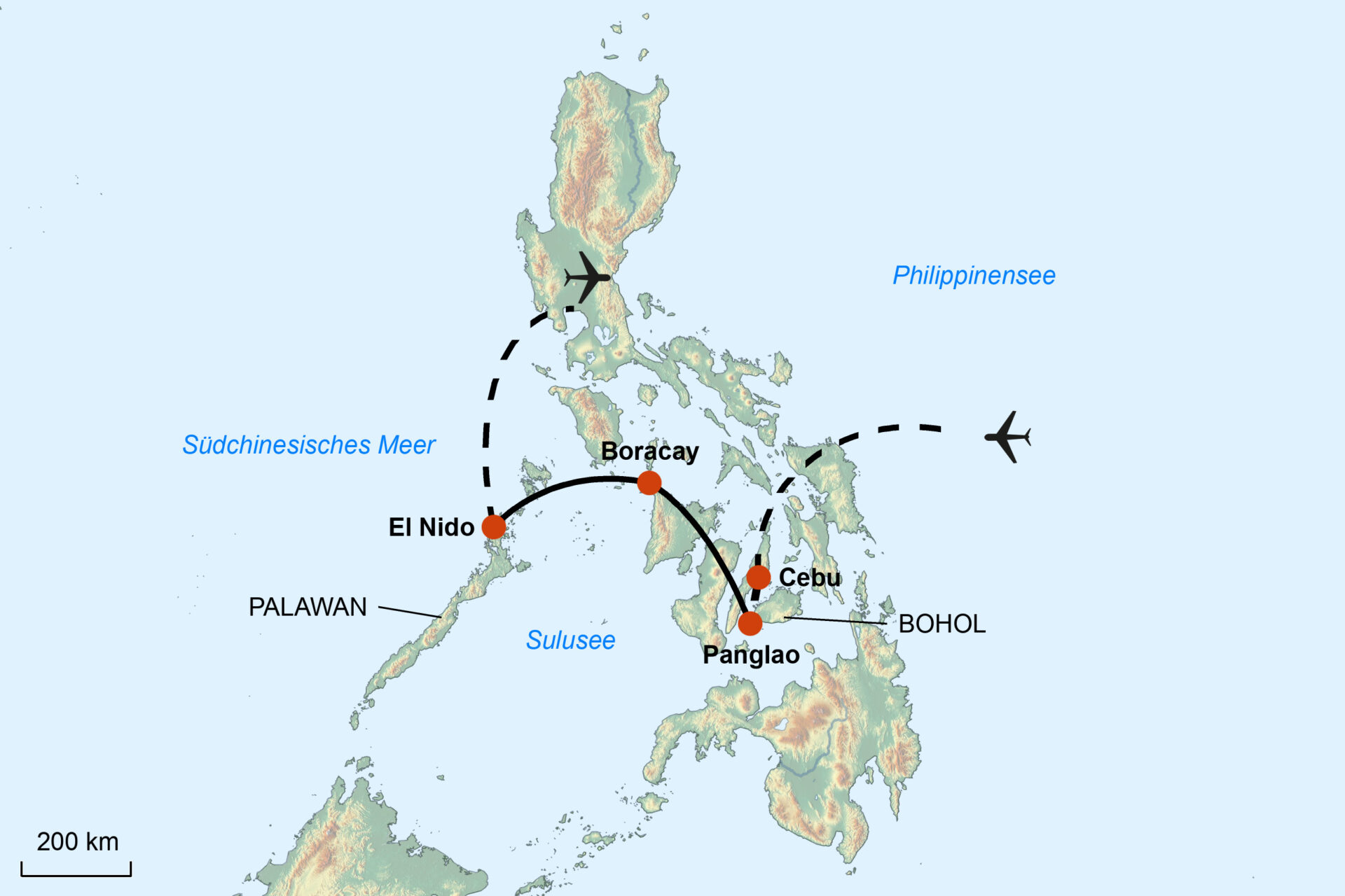 Inselhopping Philippinen