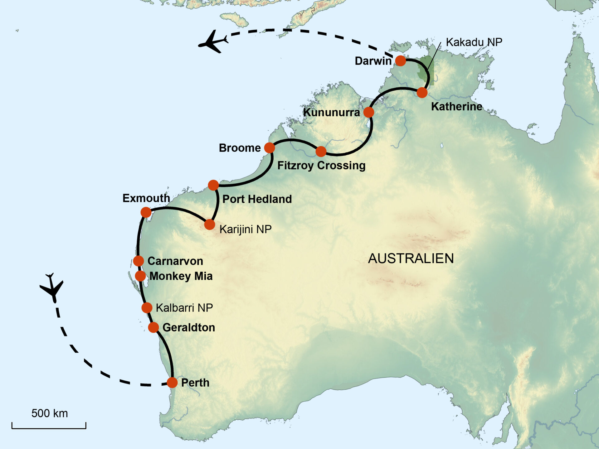 Australien „Zeit für den Westen“ Termine 2026
