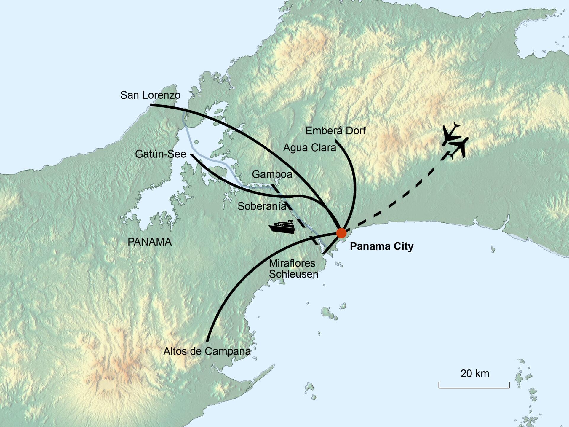 Panama „Aus dem Stadthotel zu den Highlights des Landes“ Termine 2025/26