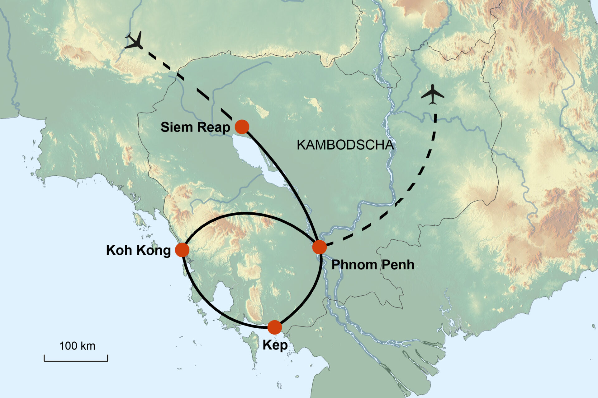 Kambodscha „Tempelpfade und Tropenwälder“ Termine 2026/2027