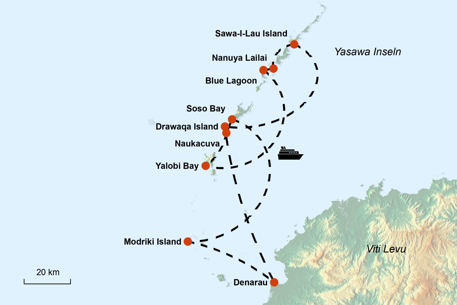 Fidschi Inseln „Blue Lagoon Escape to Paradise Cruise “ Termine 2026/2027