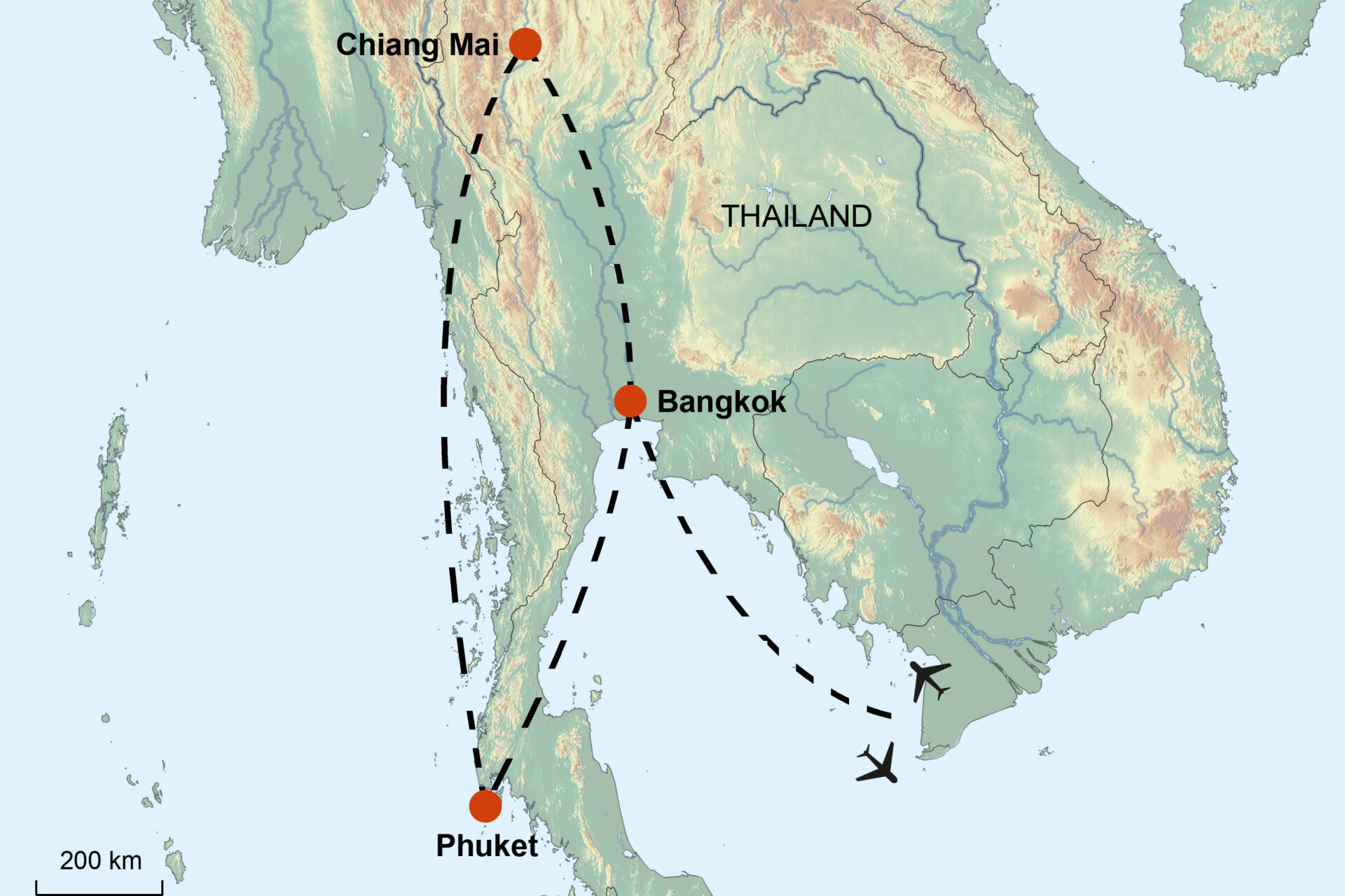 Thailand – Klassisches Trio