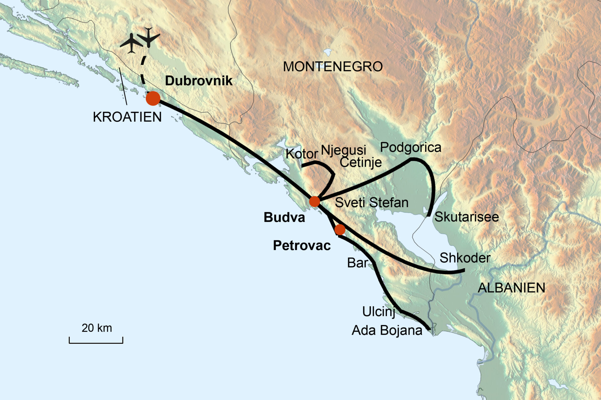 Montenegro – Juwel an der Adria