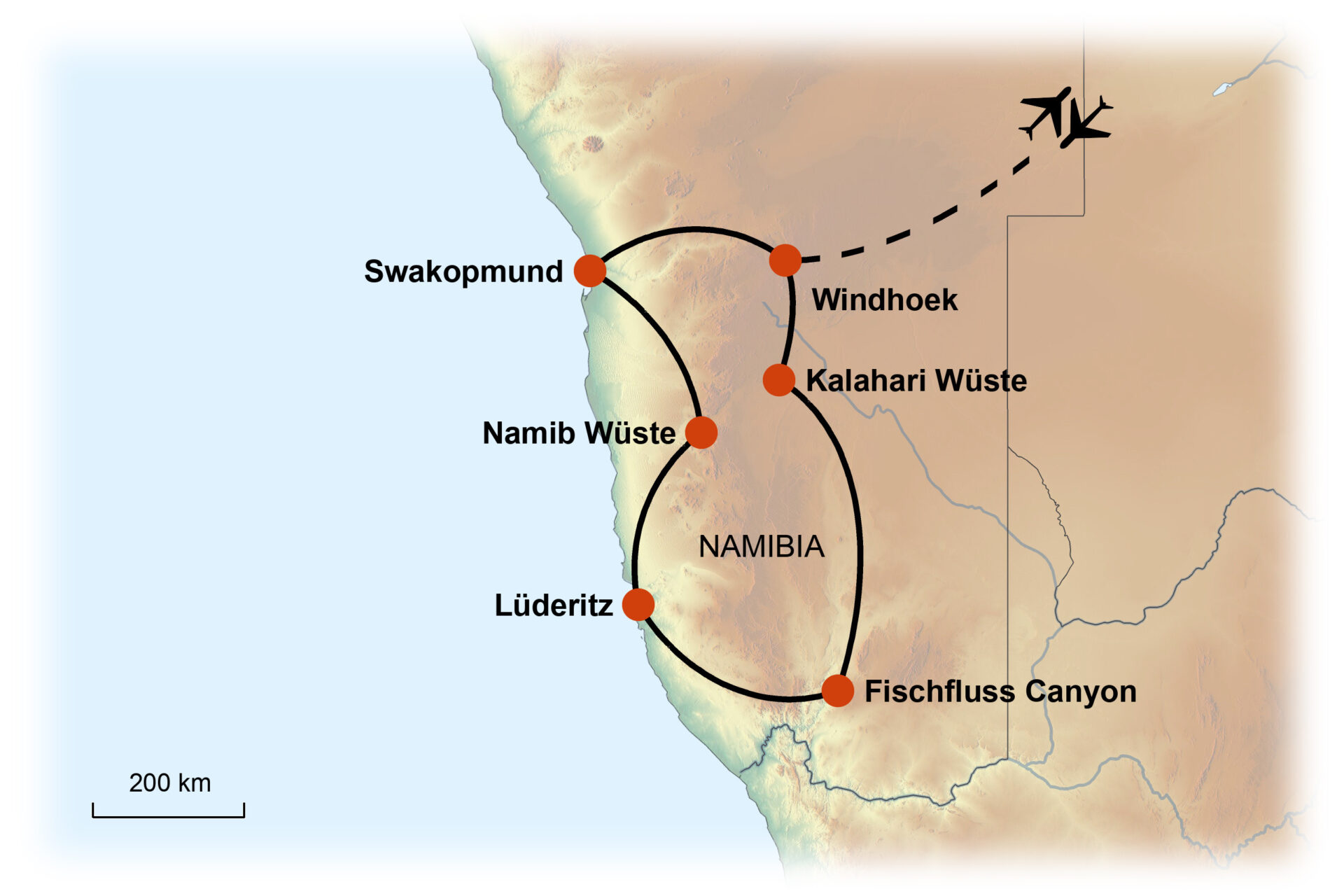 Namibia „Durch die Wüste zum Atlantik“ Termine 2025/2026