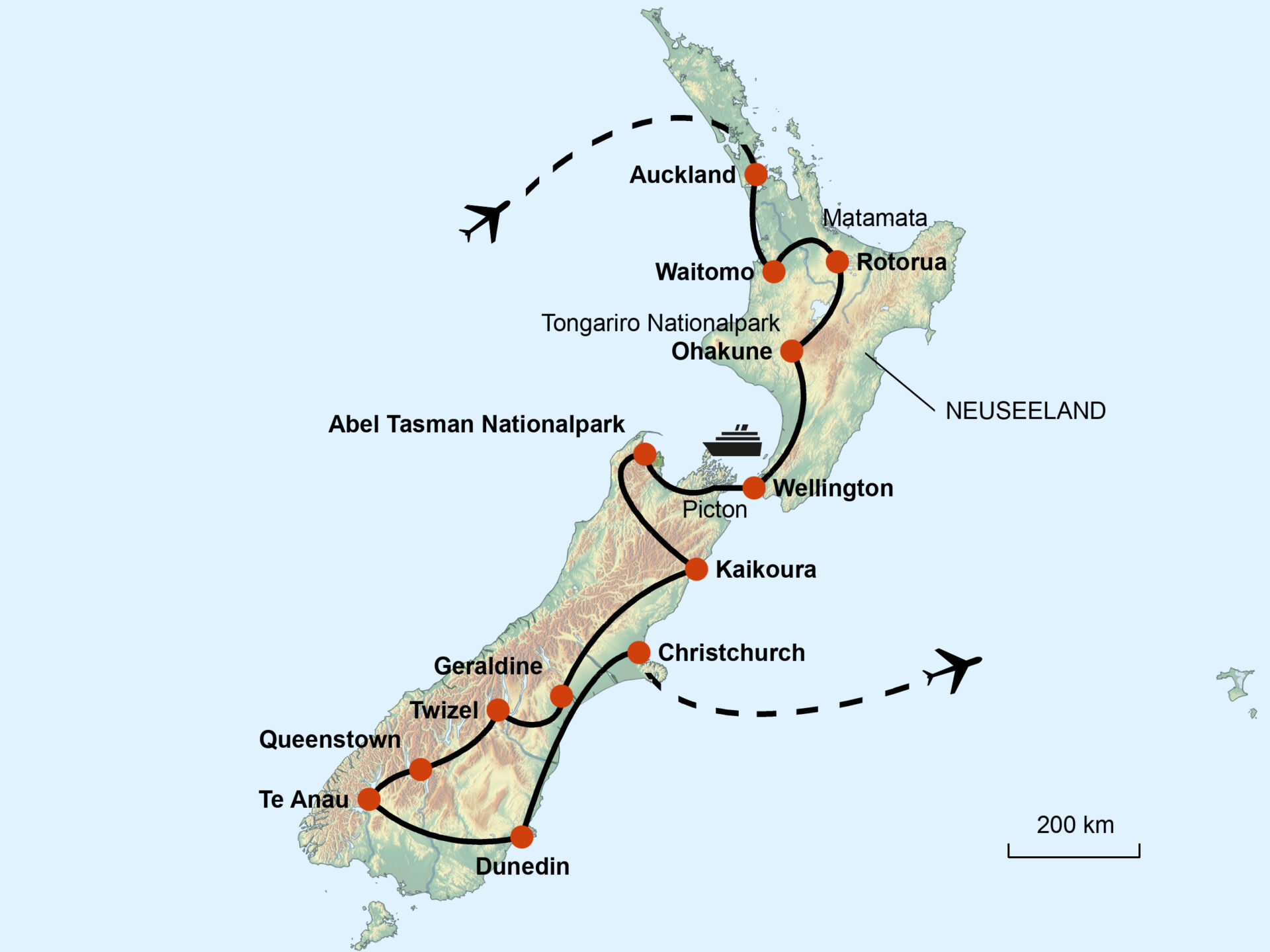 Neuseeland „Im Land der Hobbits – eine Reise durch Mittelerde“ 2026/2027