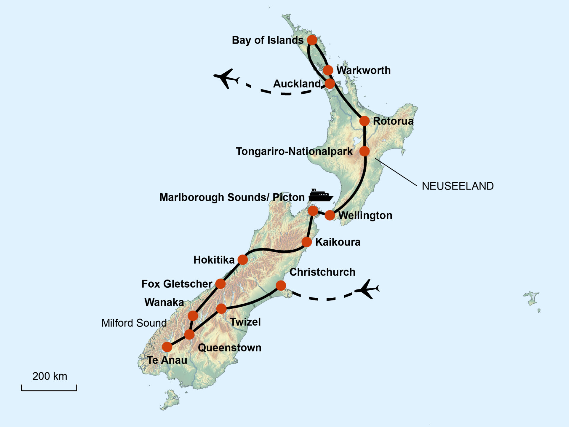 Neuseeland „Im Land der Kiwis“ 2026/2027