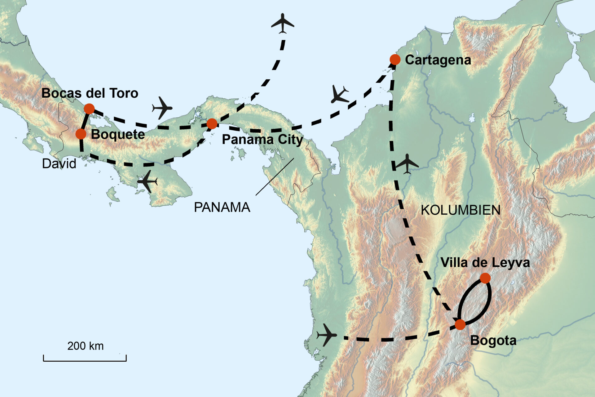 Kolumbien & Panama „Kaffee, Kanal und Karibik“ Termine 2026