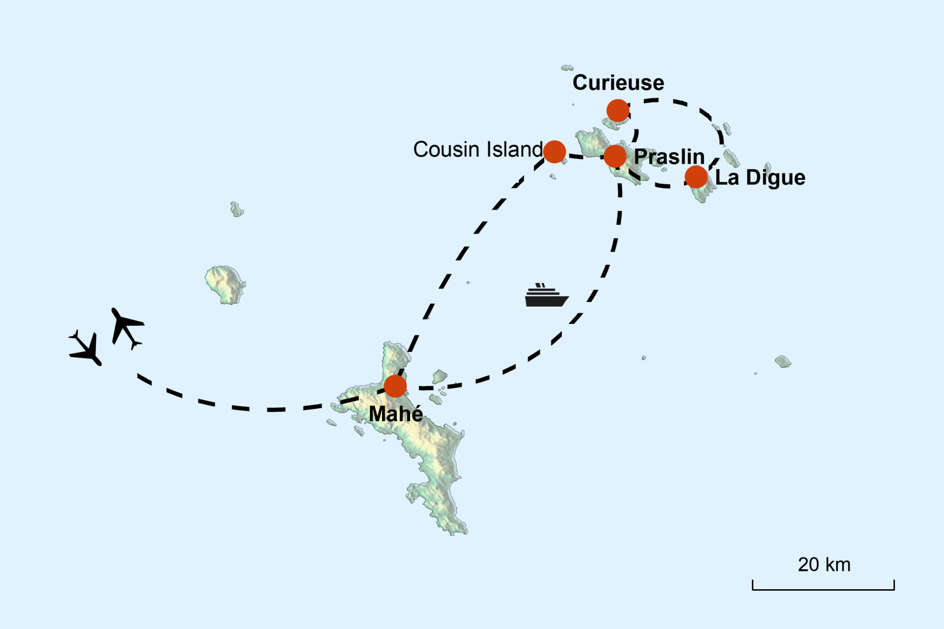 Seychellen „Reise mit Sea Star & Sea Bird durch die schönsten Buchten“ Termine 2026