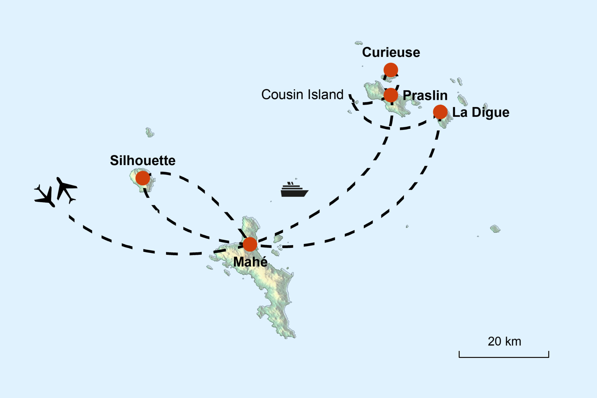Seychellen „Segelkreuzfahrt – Mit der Silhouette Dream durch das Paradies“ Termine 2026