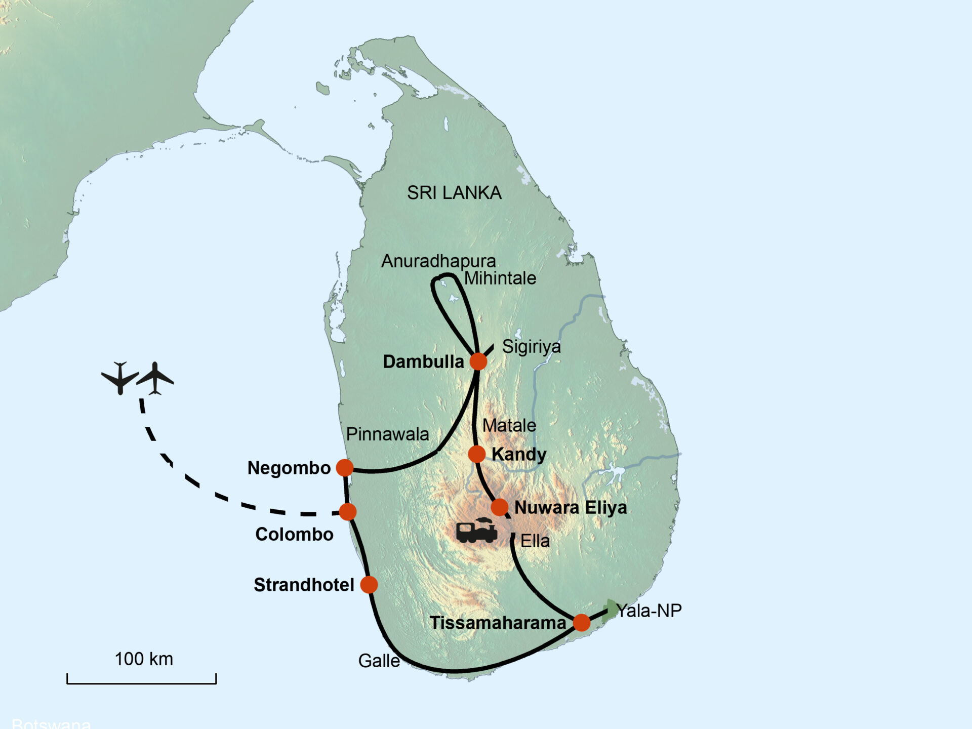 Sri Lanka – Perle im Indischen Ozean