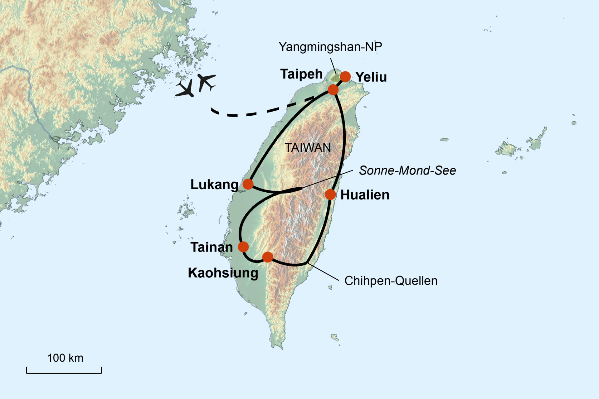 Taiwan zwischen Kultur und Natur