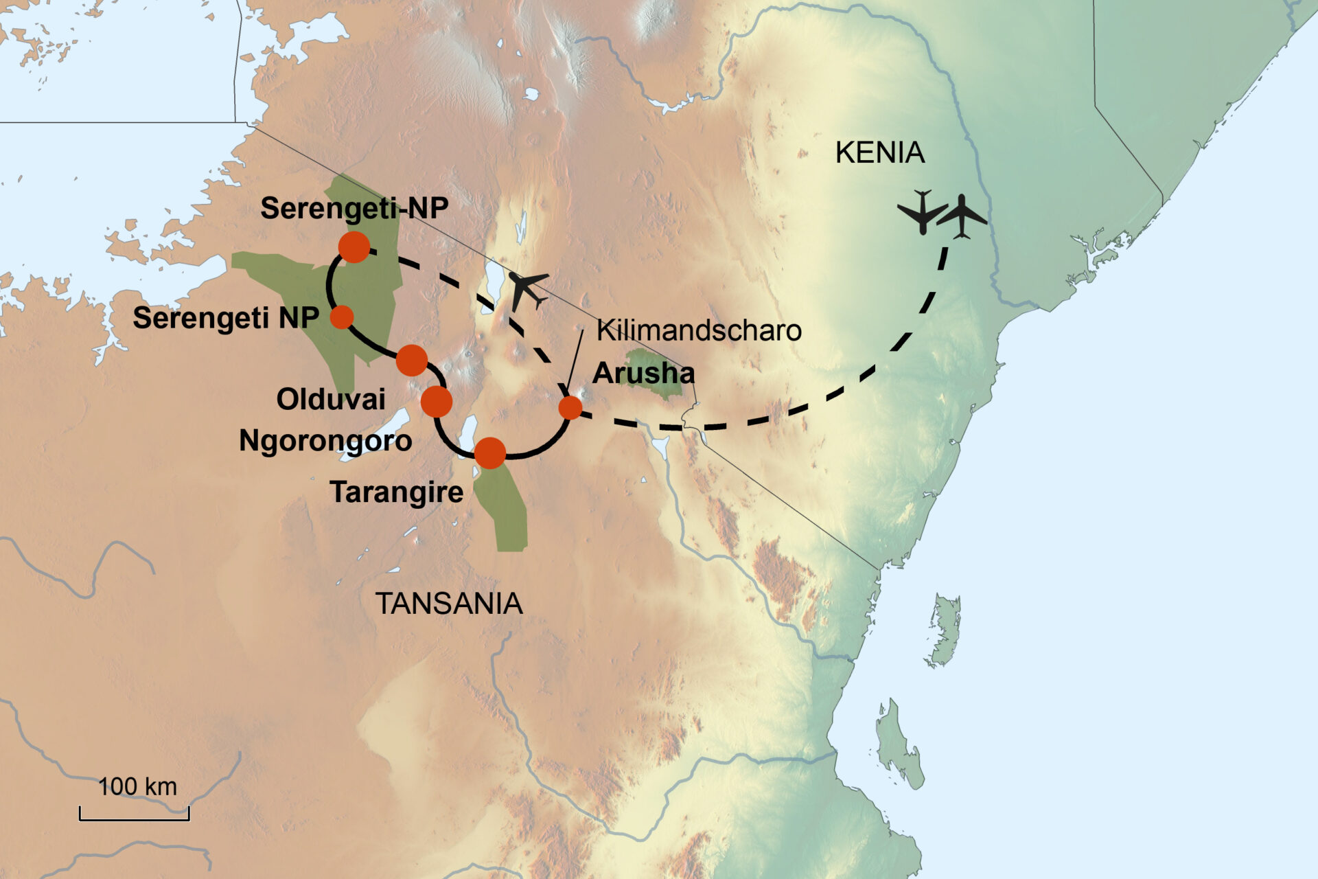 Tansania „Safari der Sinne“ Termine 2025/ 2026