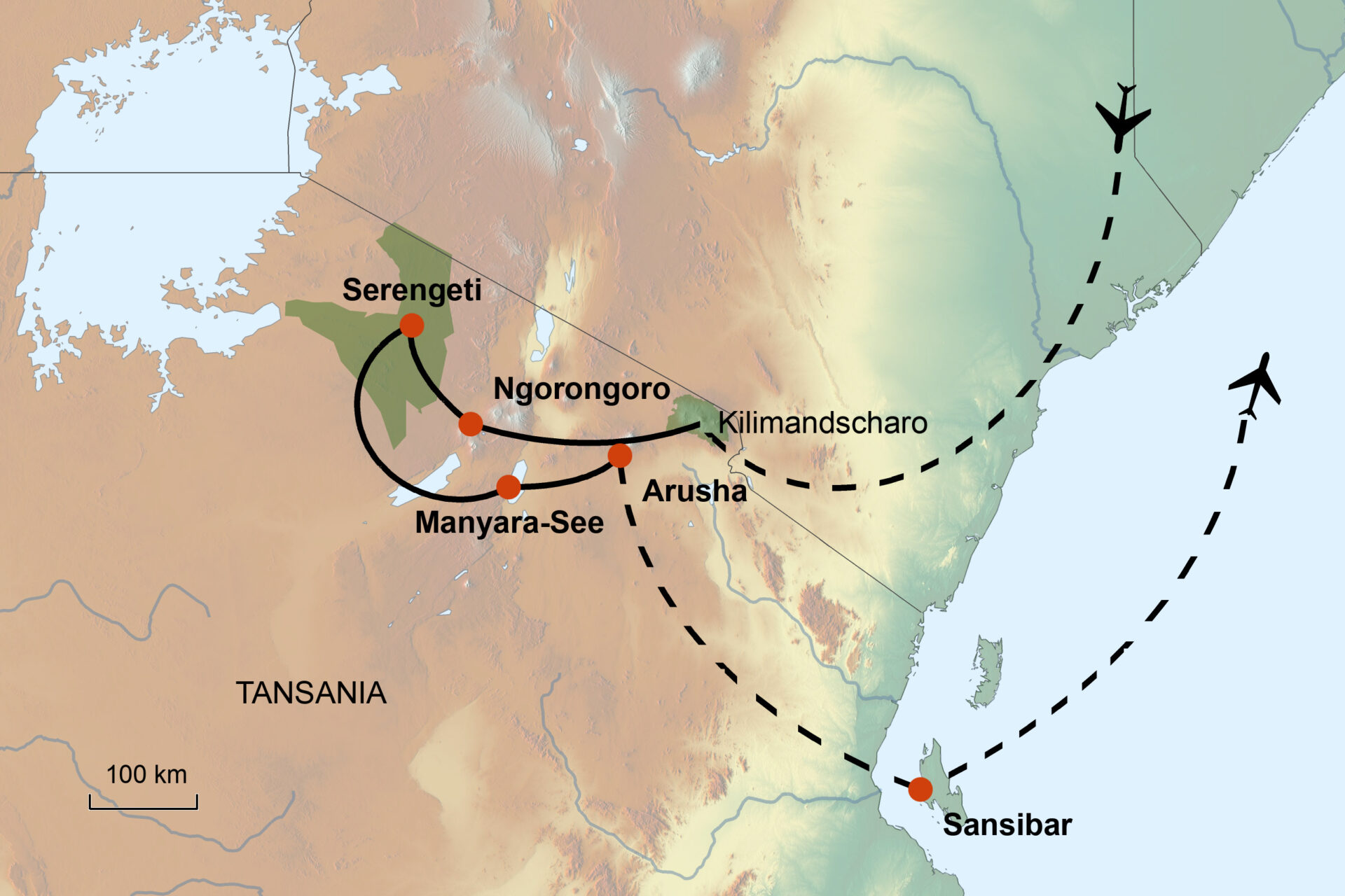 Tansania und Sansibar