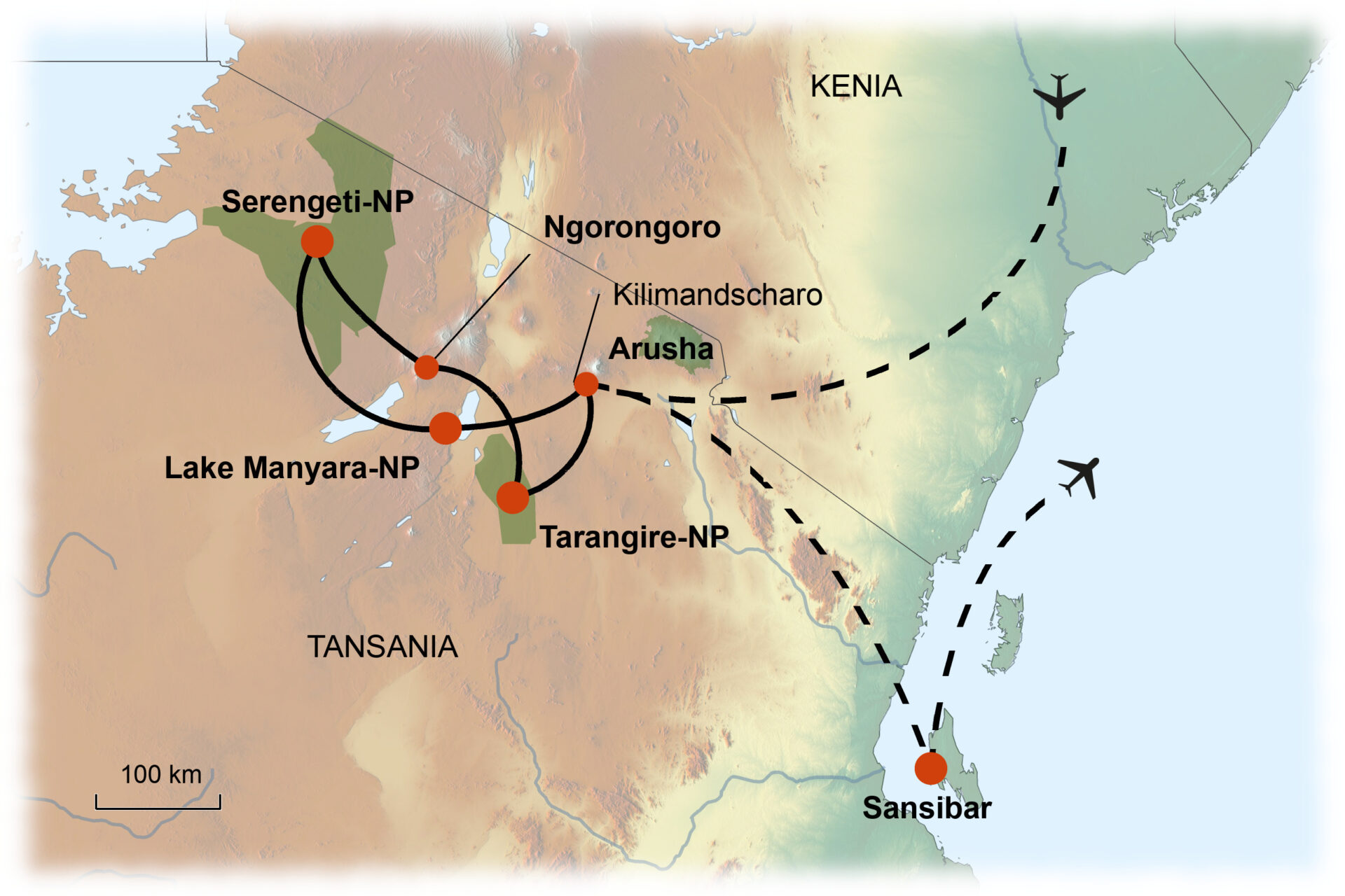 Tansania „Von der Serengeti zum Traumstrand“ Termine 2026