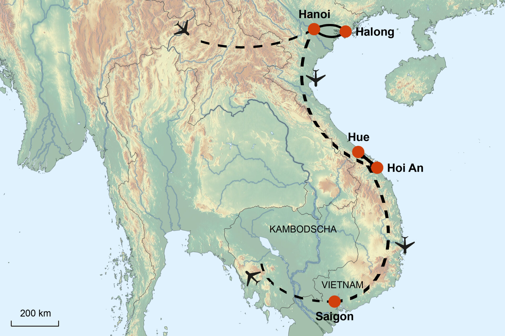 Vielseitiges Vietnam