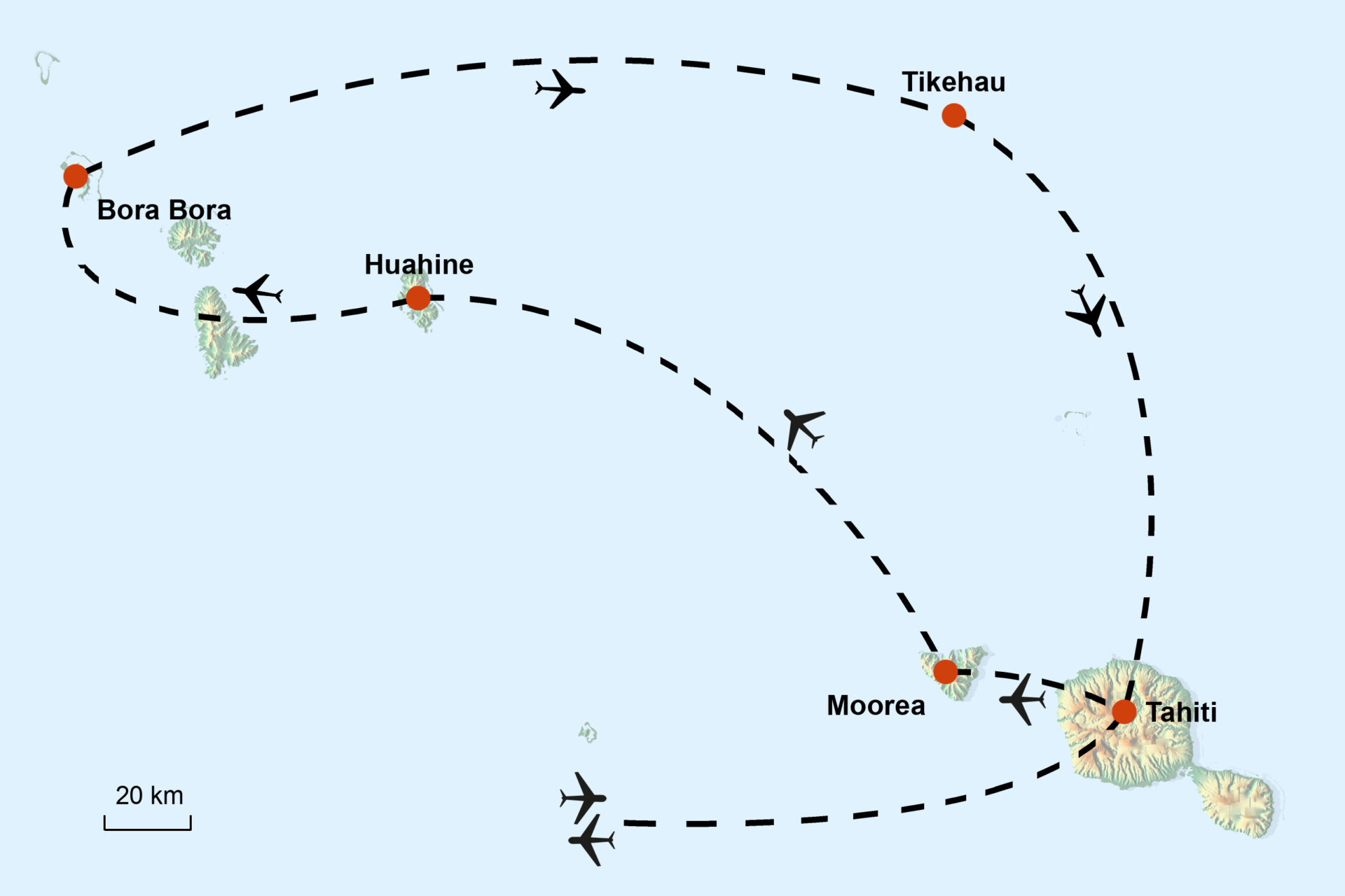 Französisch-Polynesien „Fünf Juwelen der Südsee“ Termine 2025/2026