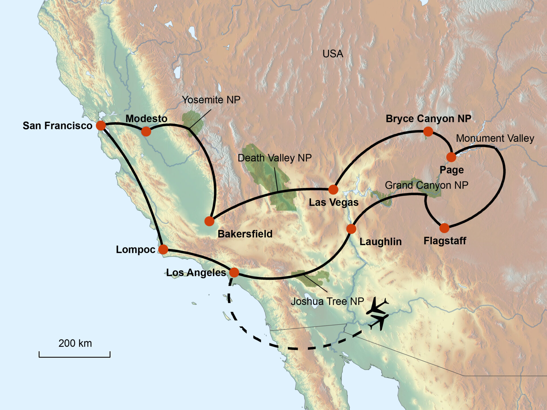 USA „Best of the West“ Termine 2026