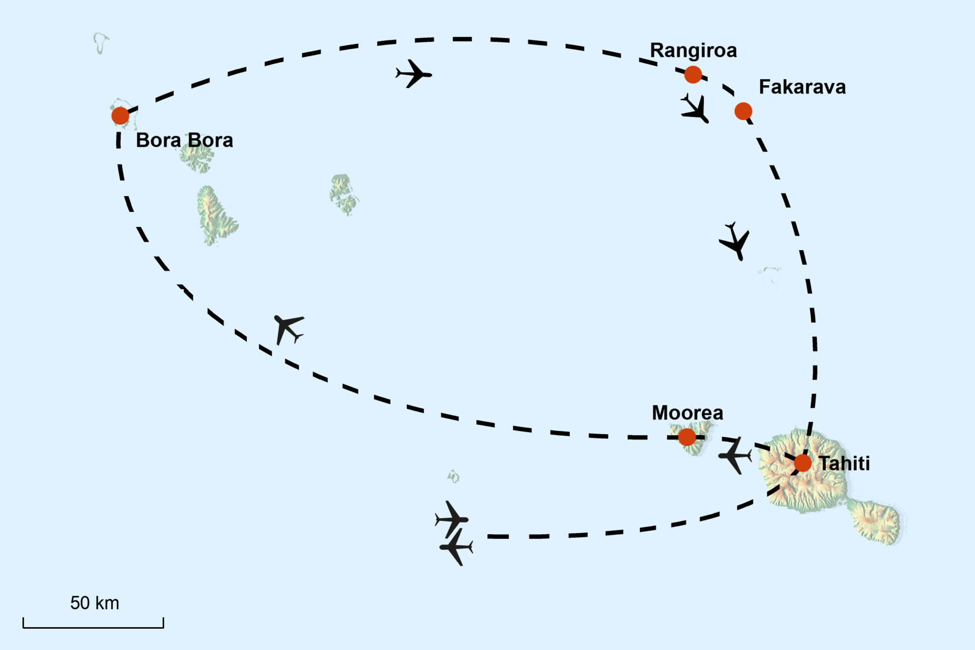 Französisch-Polynesien „charmant und ursprünglich“ Termine 2025/2026