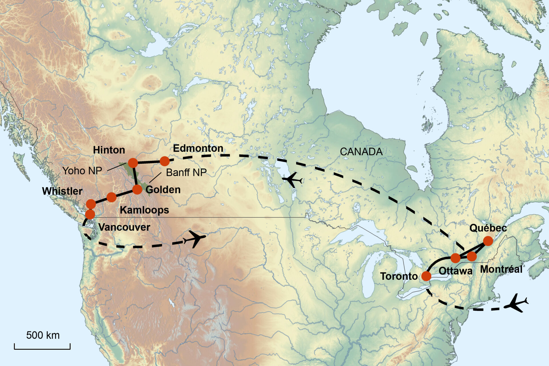 Kanada „Faszination von Ost bis West“ Termine 2026